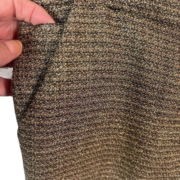 Diane Von Furstenberg Tweed Dress Pants Womens Brown Straight Leg‎ Career Work - Picture 4 of 12